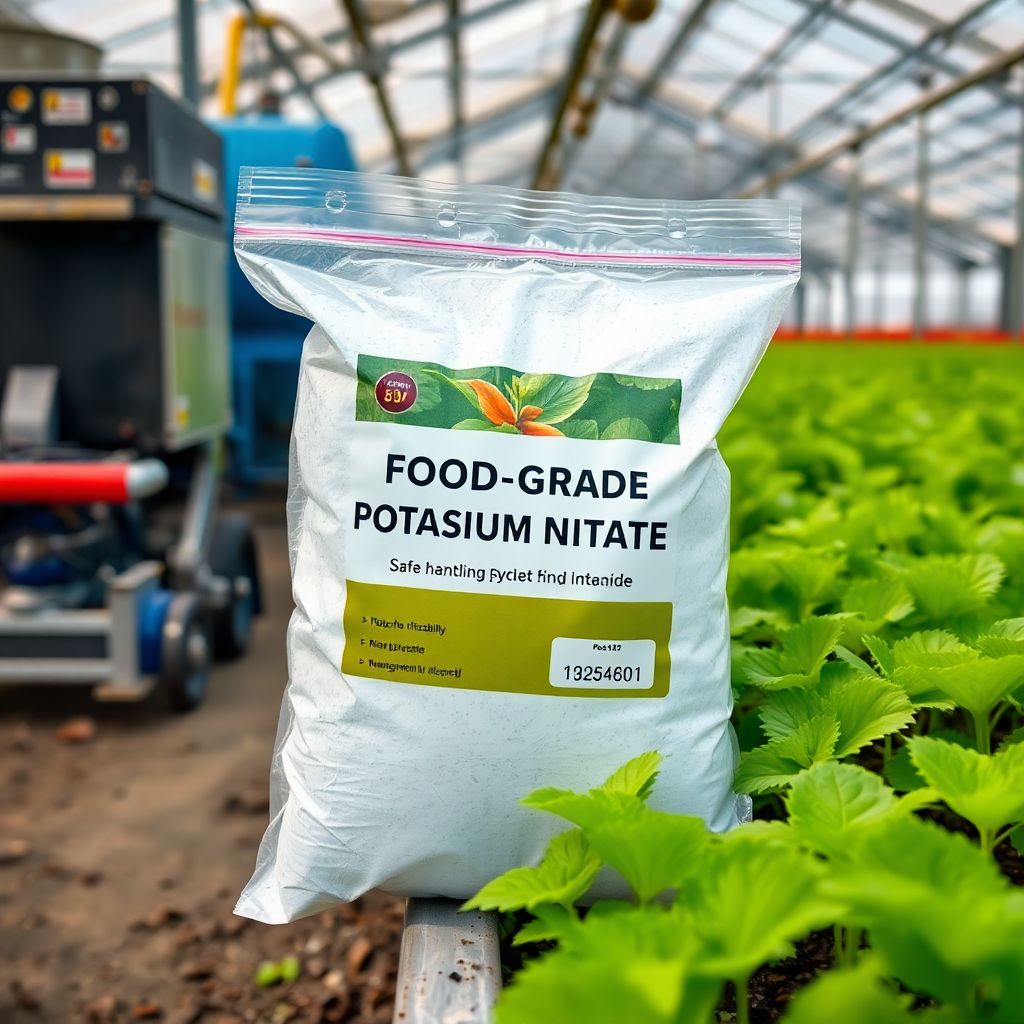 Nitrato de Potasio Grado Alimenticio