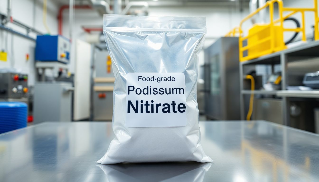 Nitrato de Potasio Grado Alimenticio